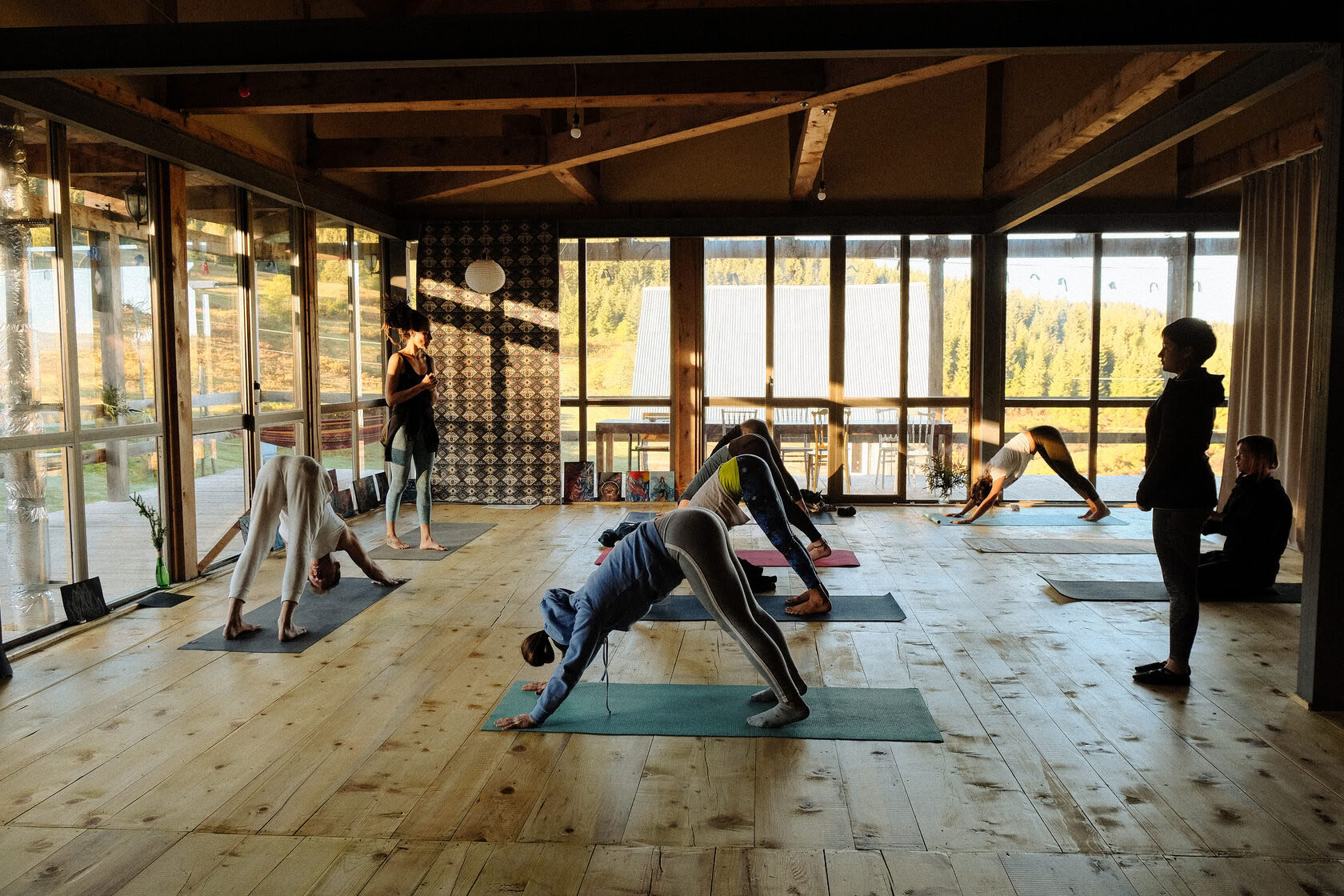 Jordande yogaretreat för helgen