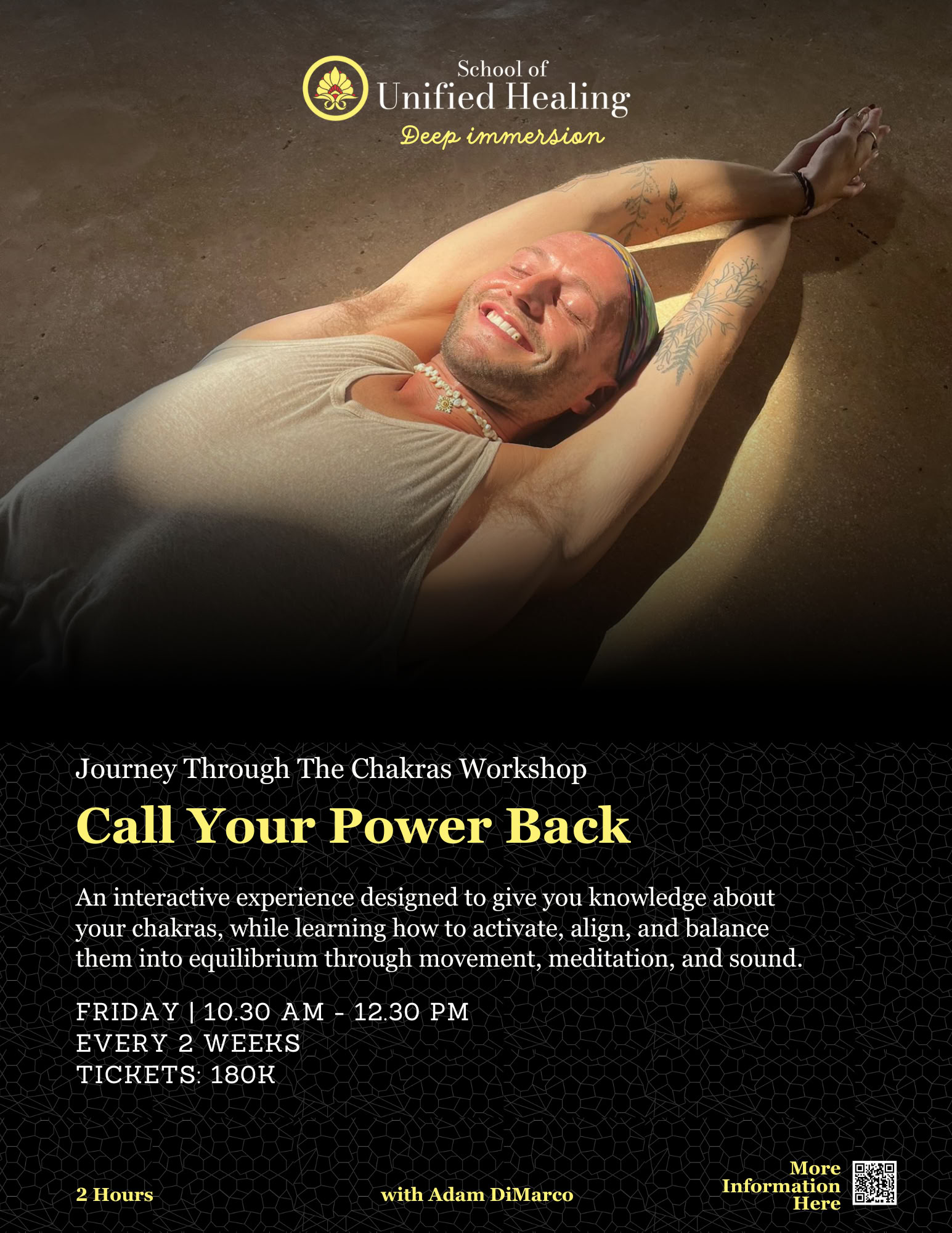 Kalla tillbaka din kraft: en resa genom chakras workshop
