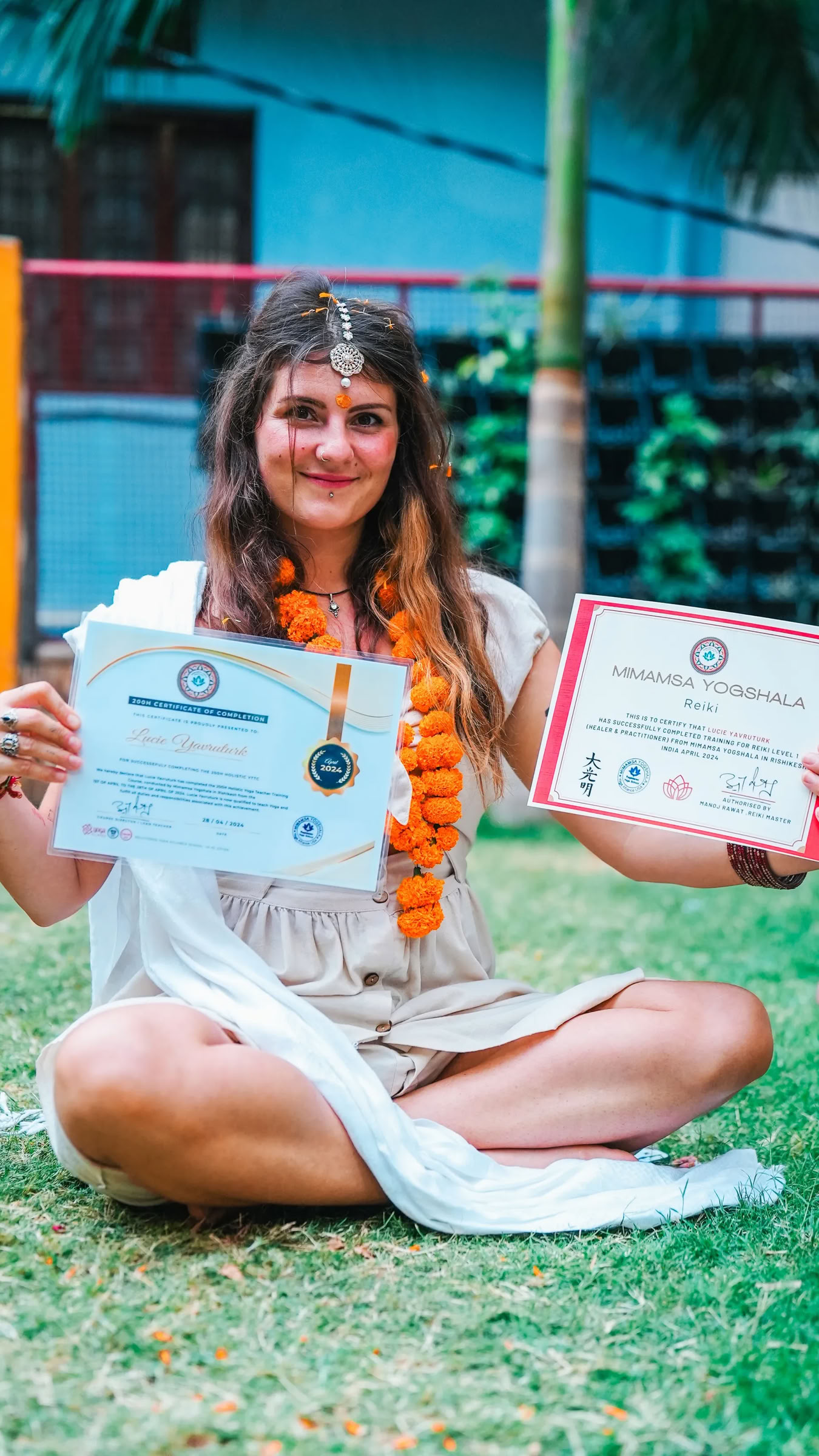 200-timmars yogalärarutbildning i Rishikesh – 15 juli - 11 aug