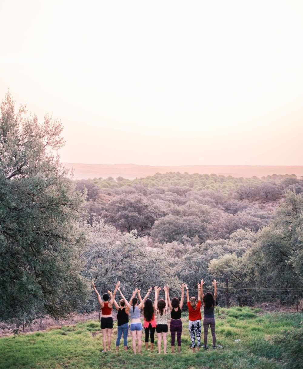 Yogadag i naturen