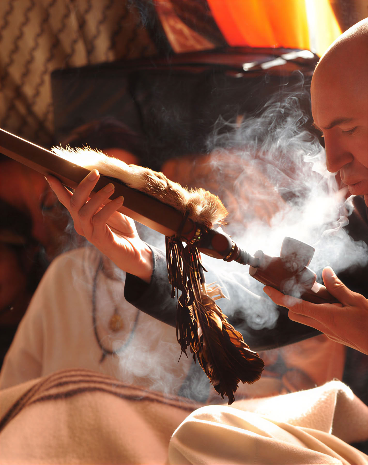 Ayahuasca-ceremoni i den heliga dalen