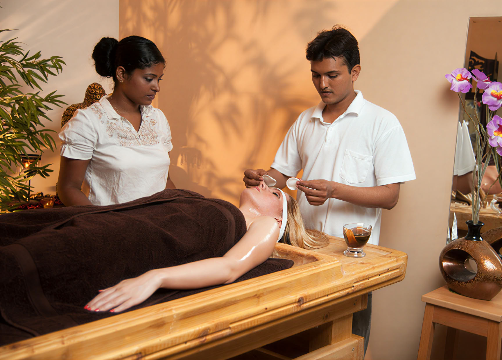 14 dagars yogaretreat med ayurvediska behandlingar