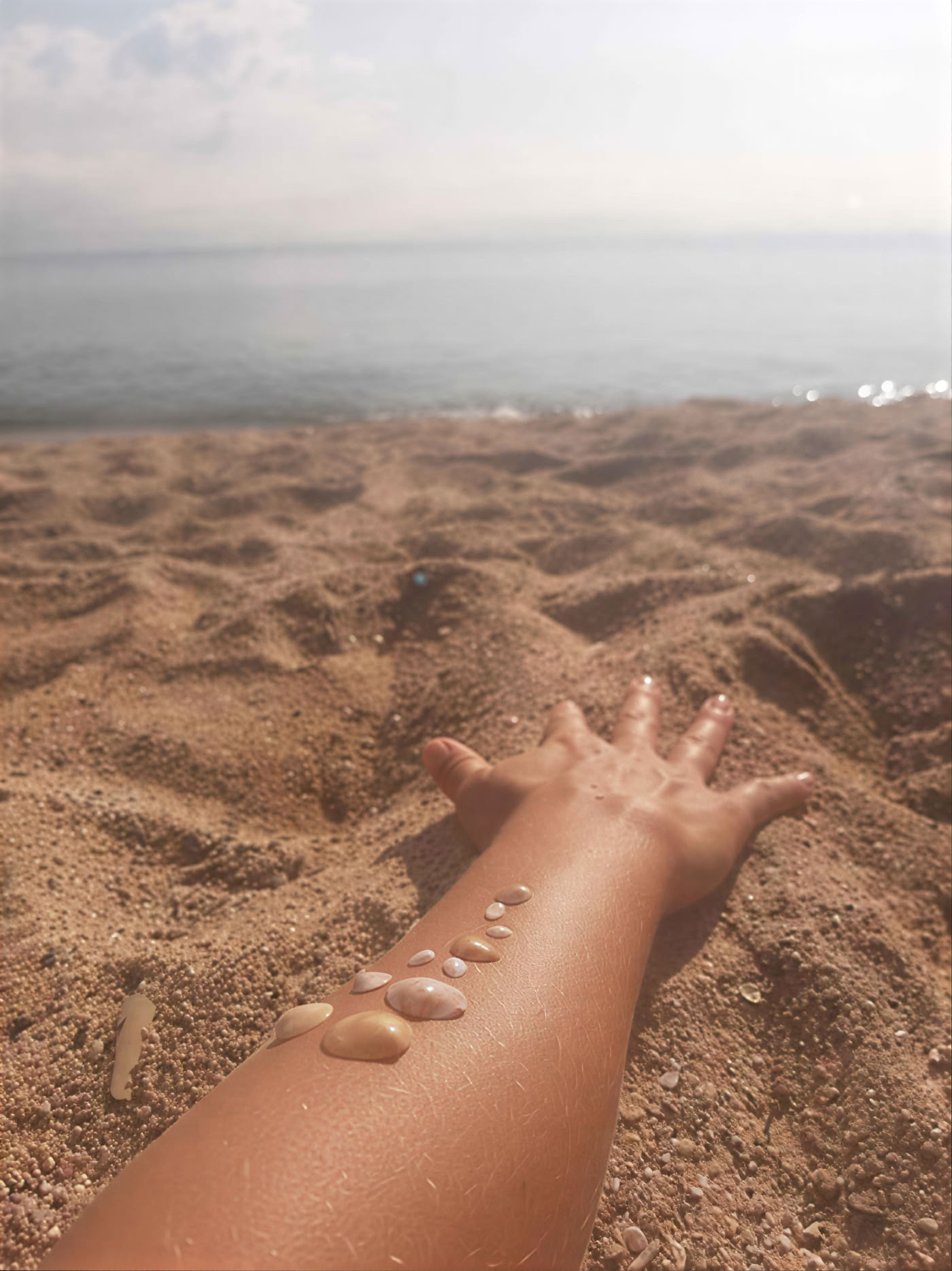 Yoga på stranden
