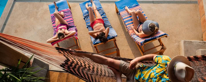 Inte en yogaretreat