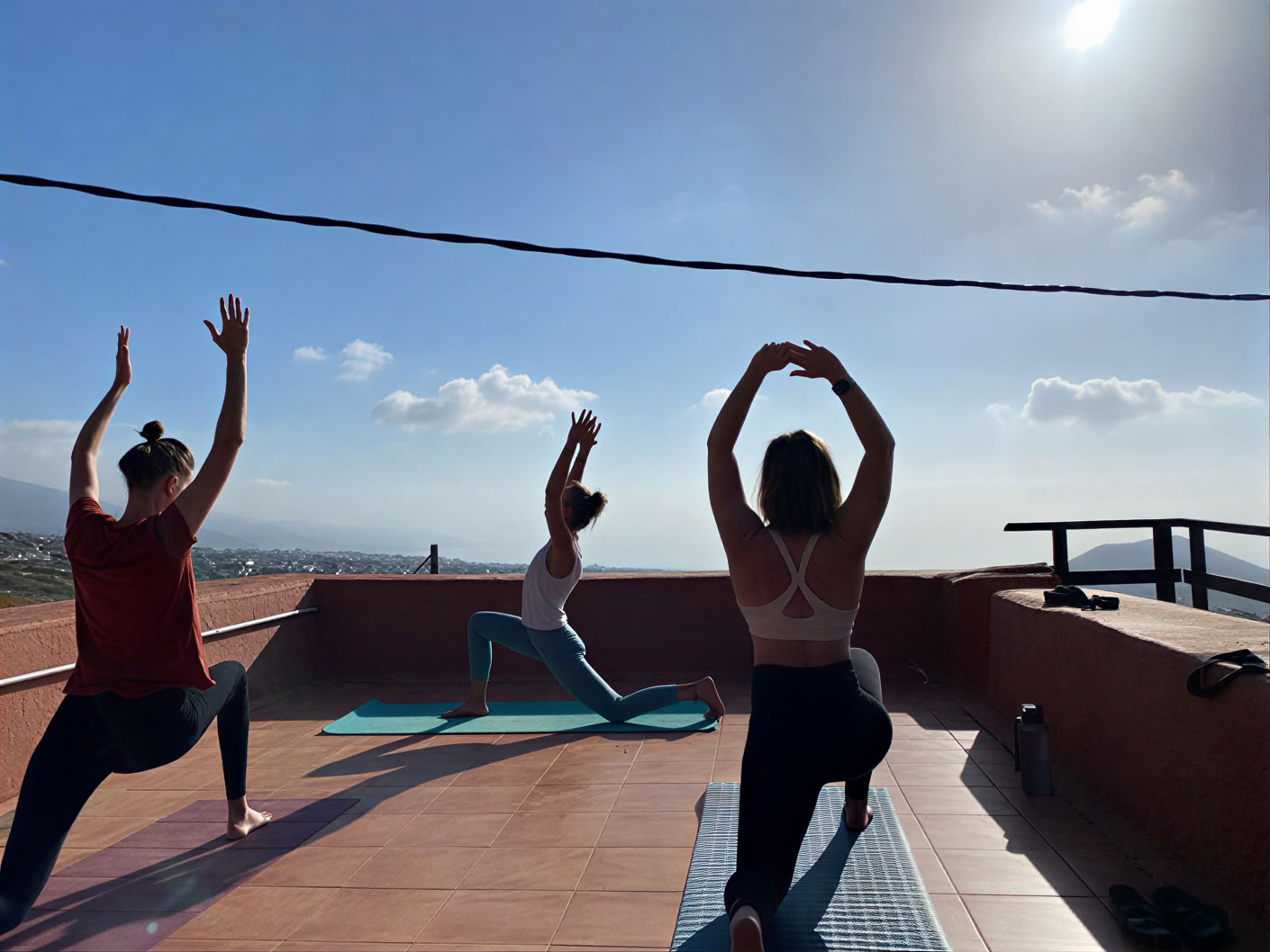 Återställande yogaretreat
