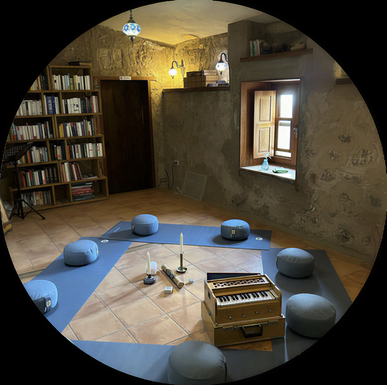 Återställande yogaretreat