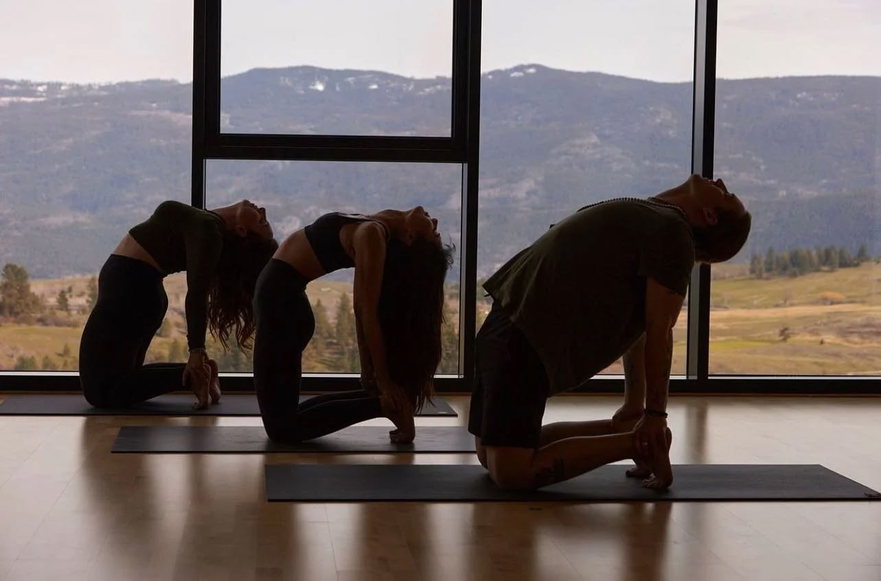Bryggflöde: Yoga och meditation vid Okanagan Lake!