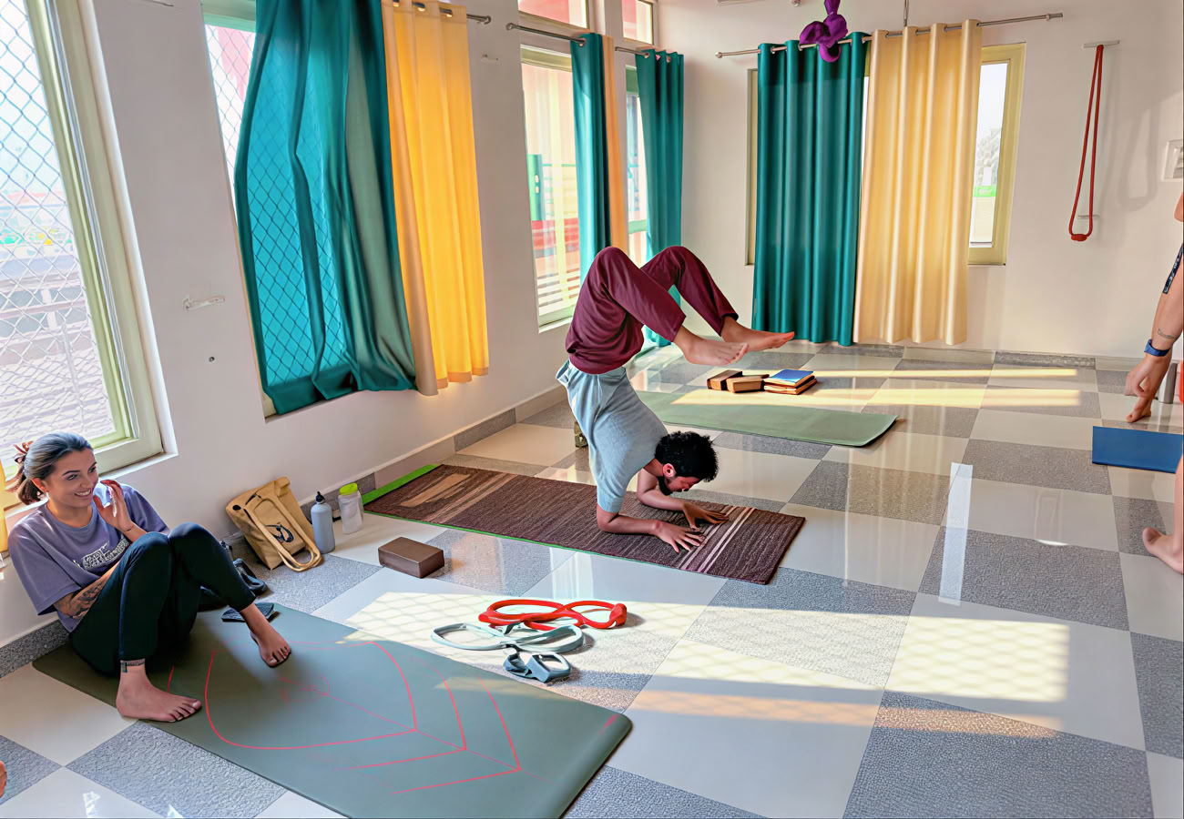10 dagars uppfriskande yoga-retreat med vandring till vattenfall