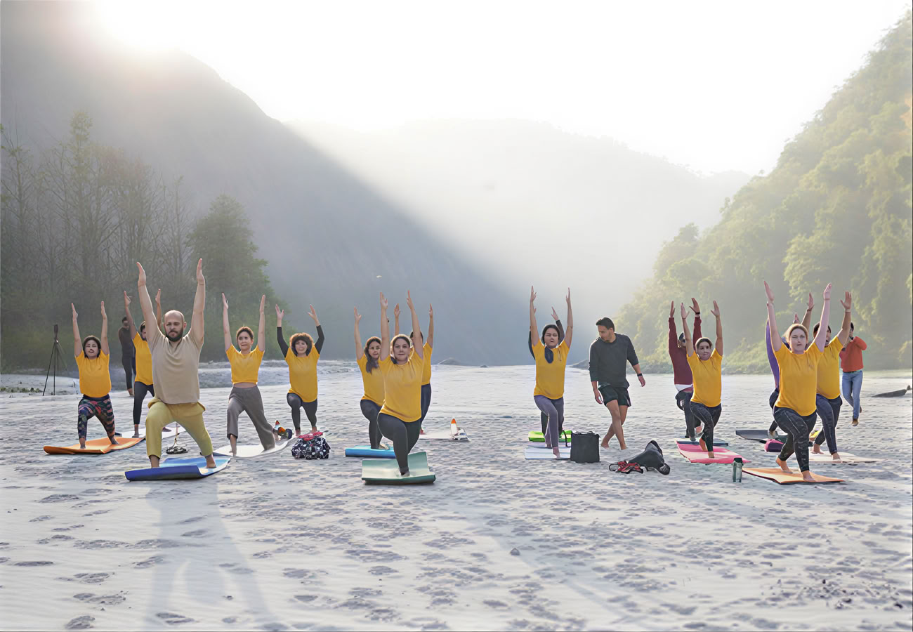 Spirituell retreat med sightseeing i Rishikesh