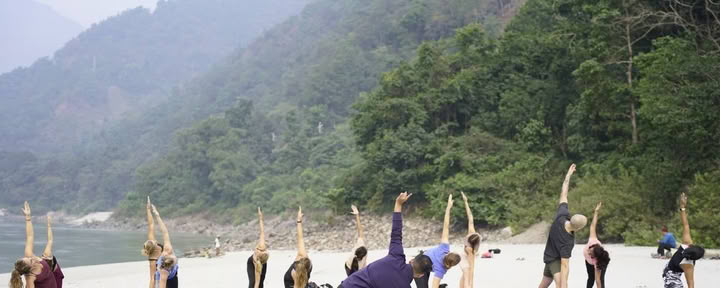 10 dagars yogaretreater i Rishikesh, Indien