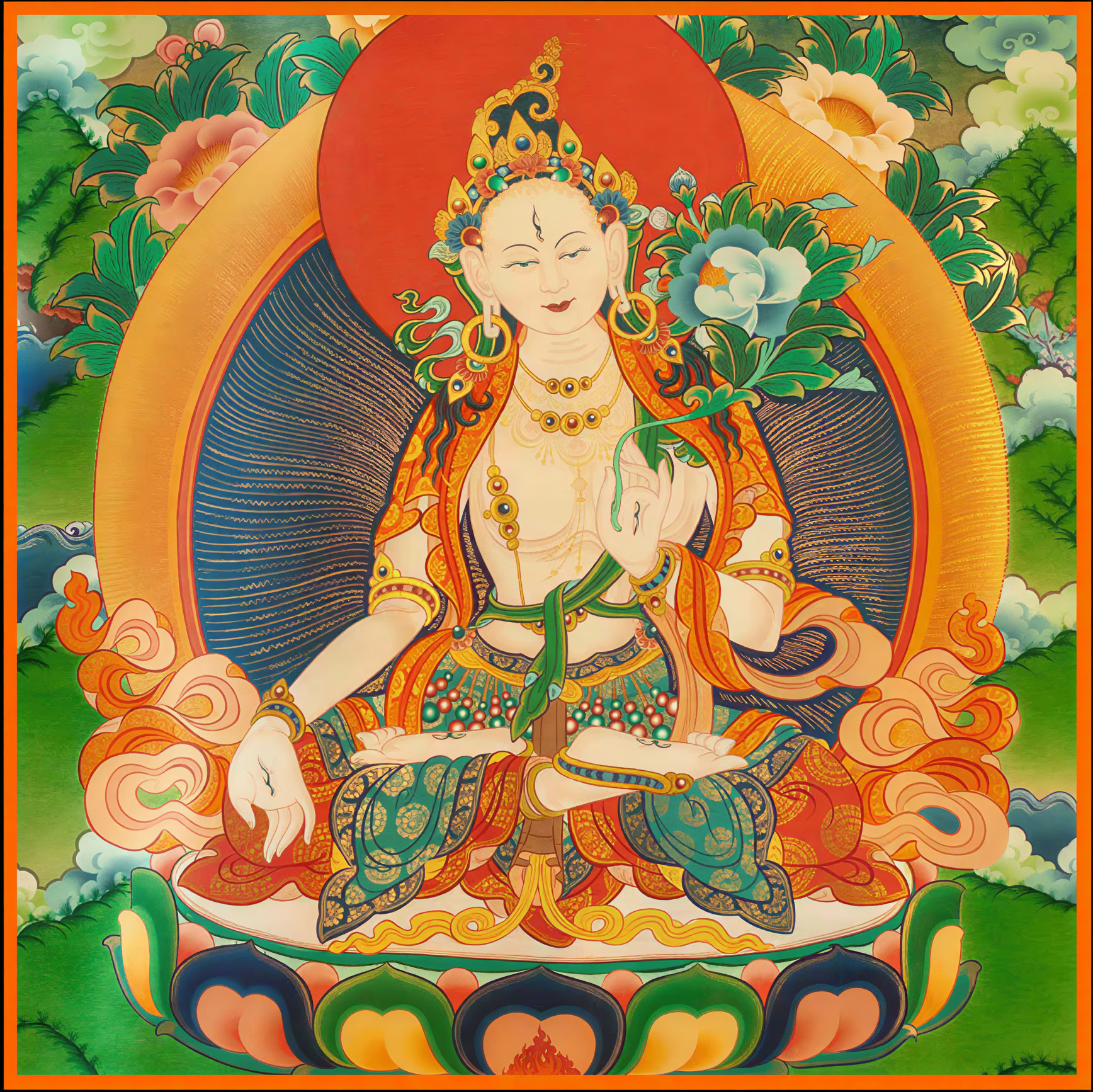 Gröna Tara-puja