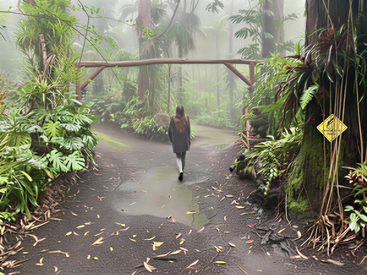 Privat tur i molnskog – Pantropical Trail (1,5 tim)
