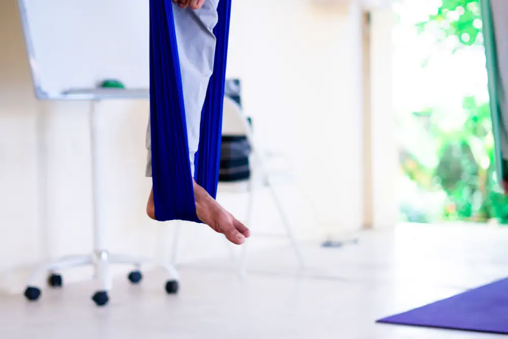7-dagars lärarutbildningskurs i aerial yoga på Bali