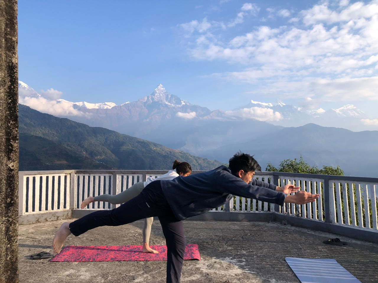 Yoga-retreat i Dhampus
