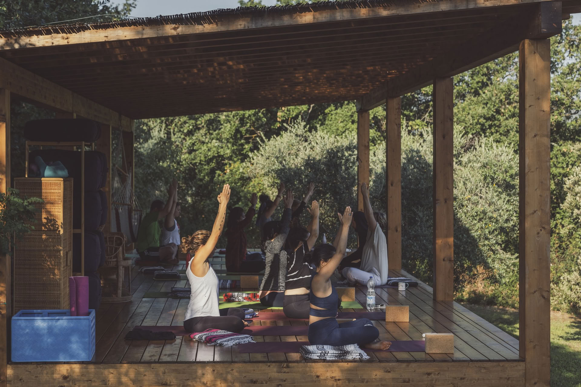 Vila och återställ dig-yogaretreat