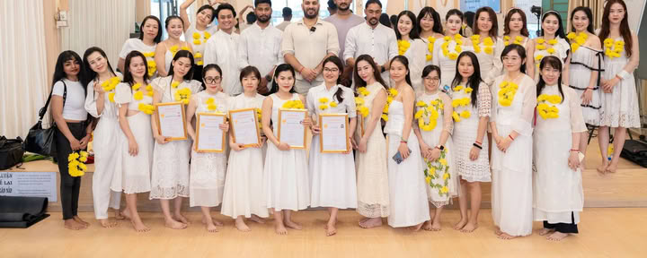 500-timmars yogalärarutbildning i Ho Chi Minh-staden