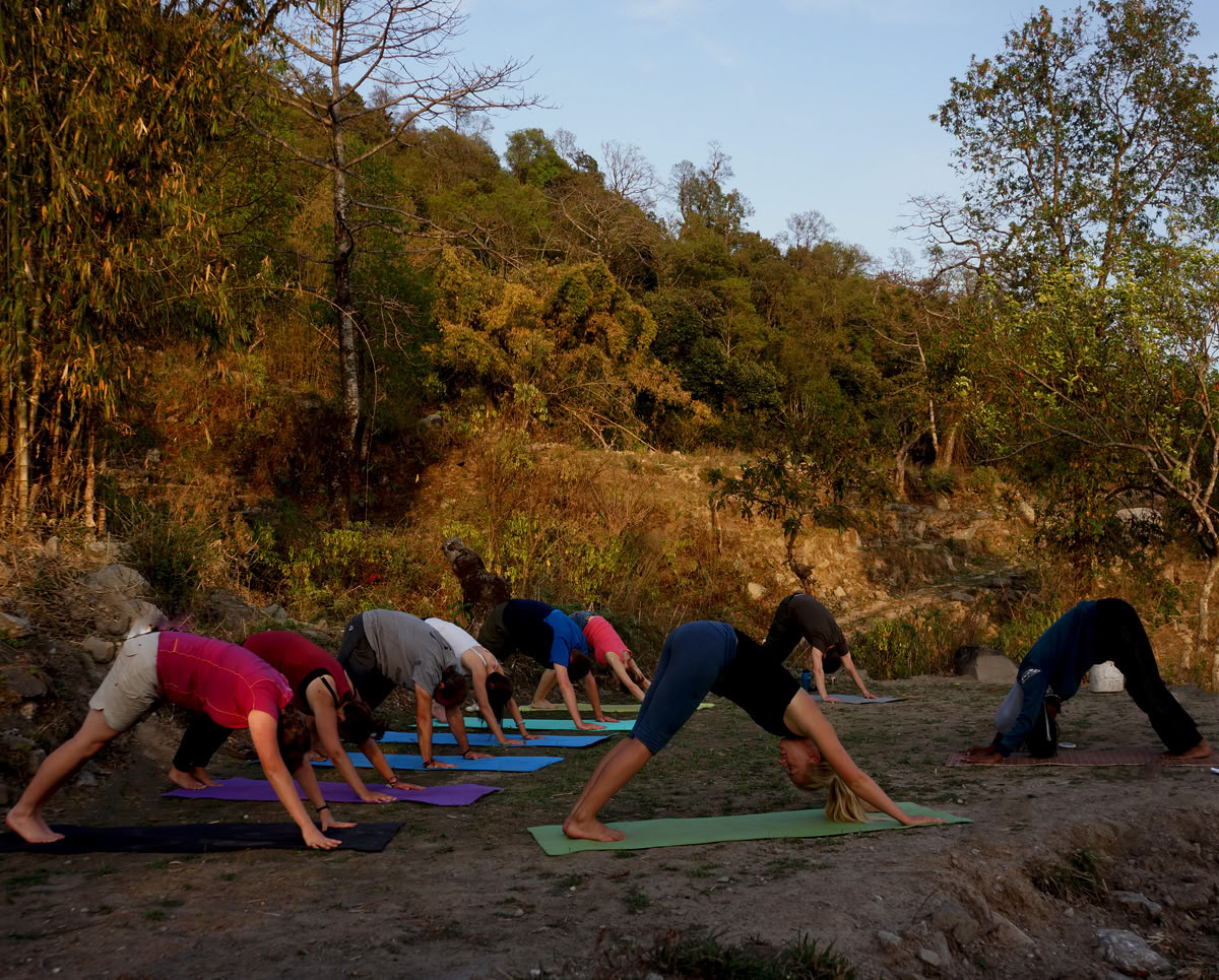 Yoga & fasta: förnya