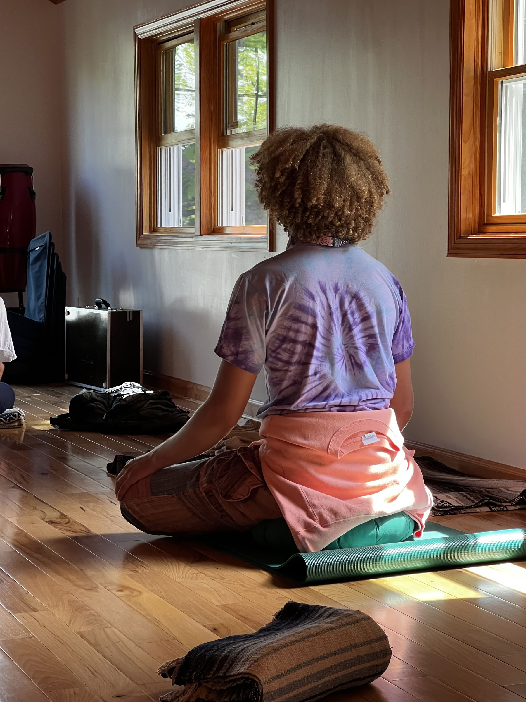 Meditation, yoga och tystnadsretreat