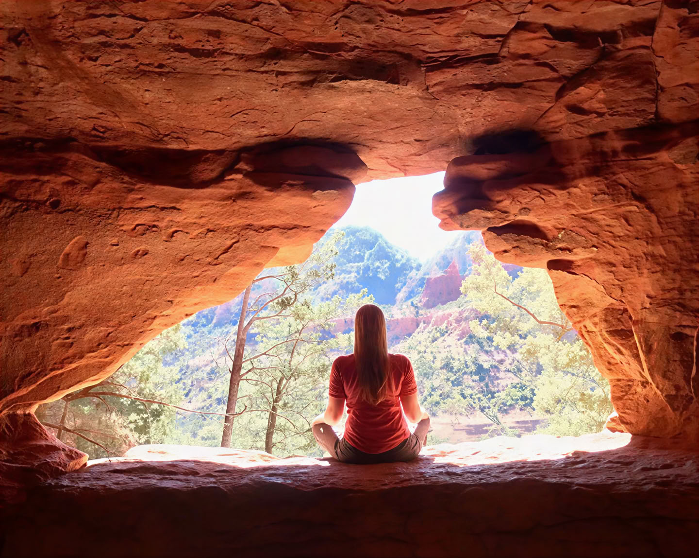 Sedona yoga- och vandringsretreat