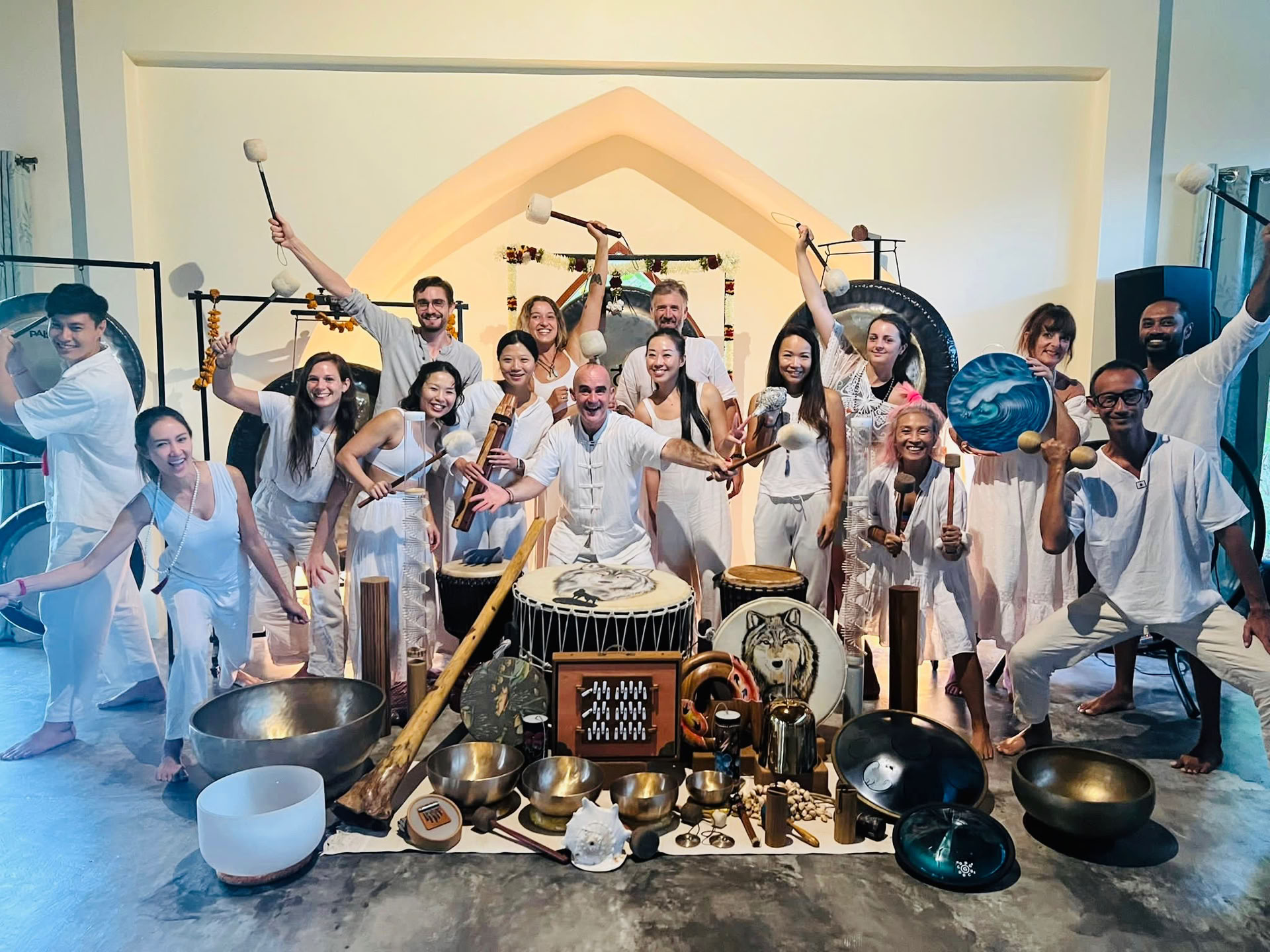 50-timmars intensiv utbildning i sound healing (nivå 1)