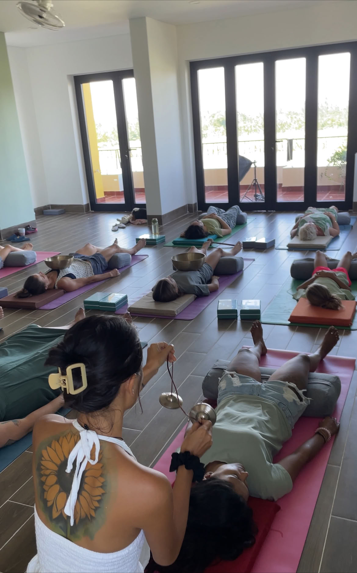 Halvdagsretreat med mandala, taiji eller yoga på förfrågan