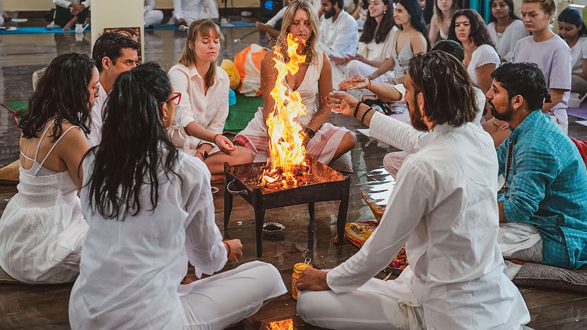 5-dagars yoga- och meditationsretreat med ljudhealing-session