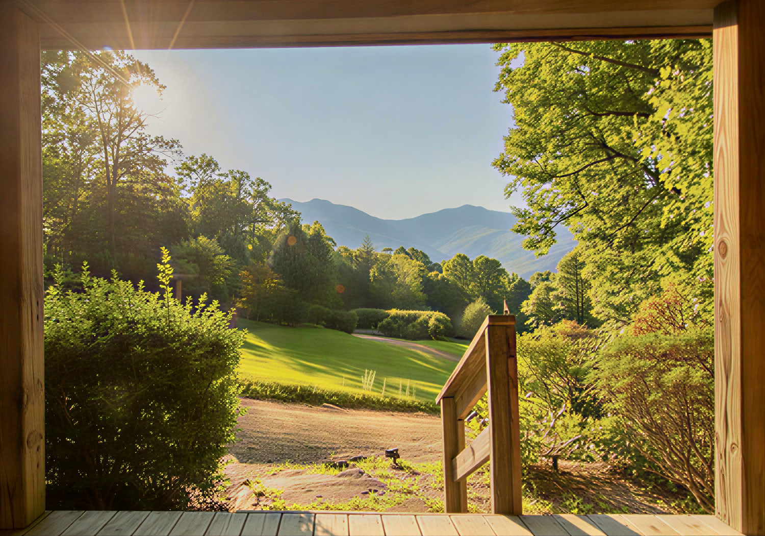 Yoga- och vandringsretreat vid Mt. Mitchell