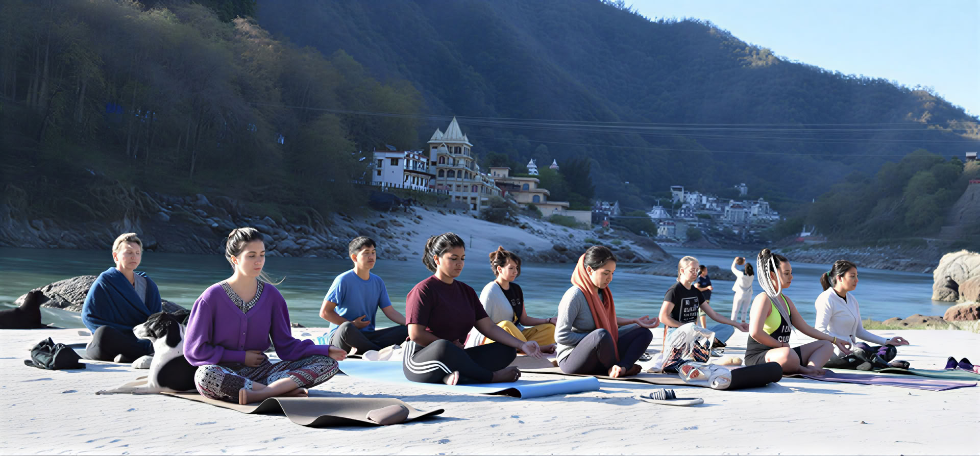 Meditationsretreater i Rishikesh