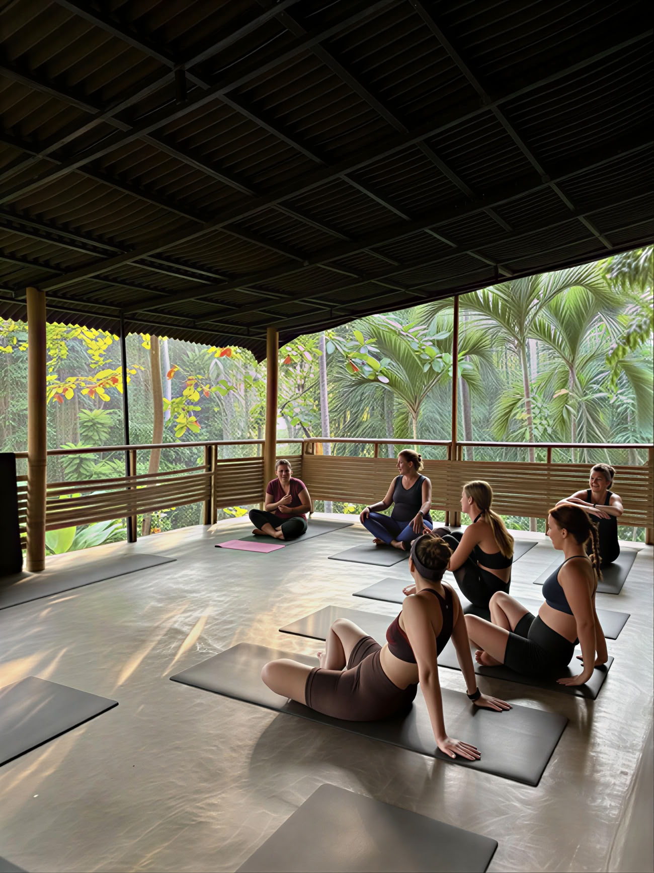 En veckas yoga- och hälsoretreat