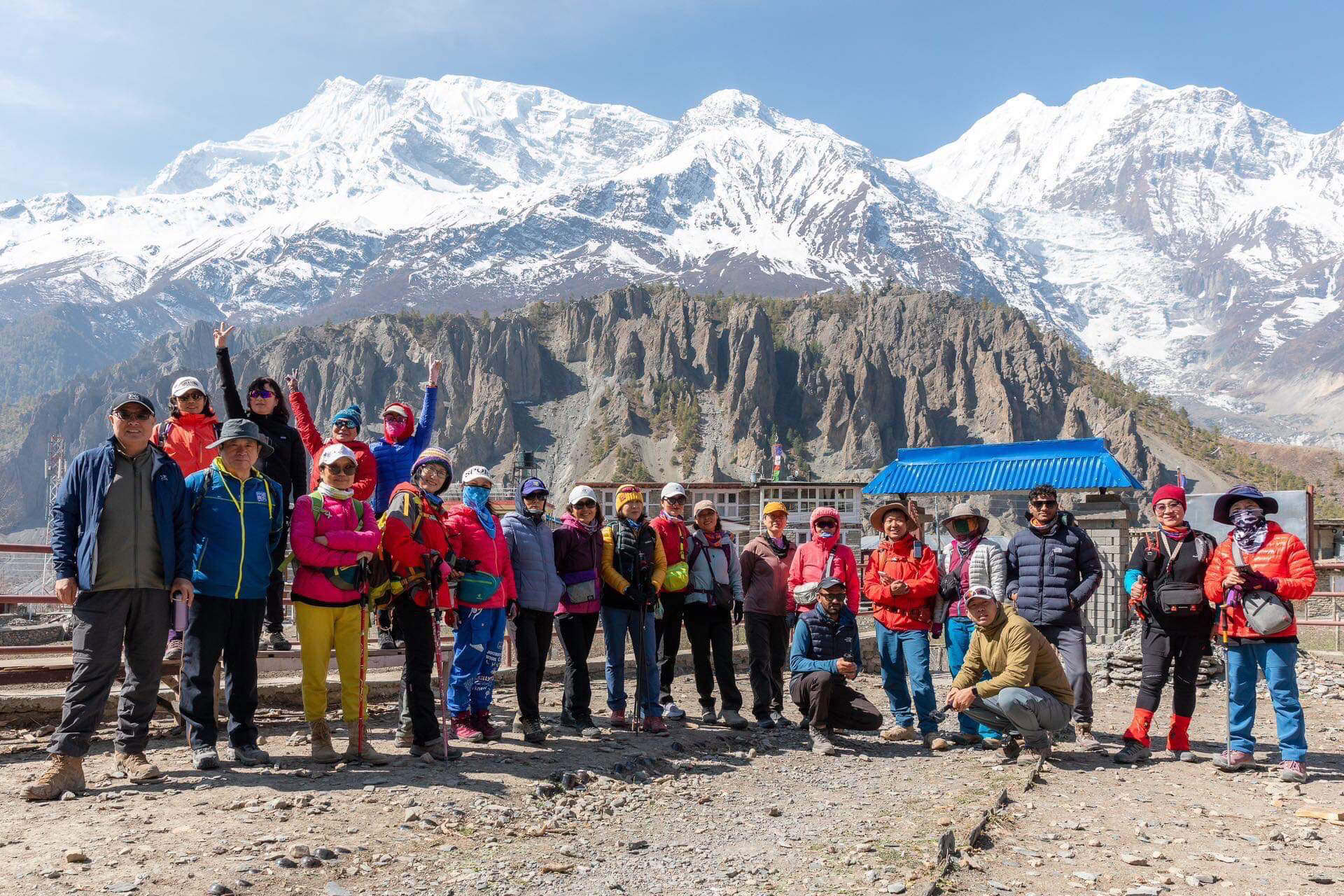 Yoga- och vandringstur på Annapurna Circuit med Tilicho-sjön