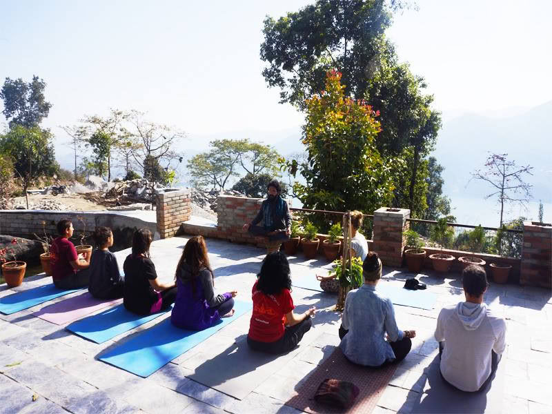 Yoga-trekking på Mardi Himal i Nepal (5 dagar)