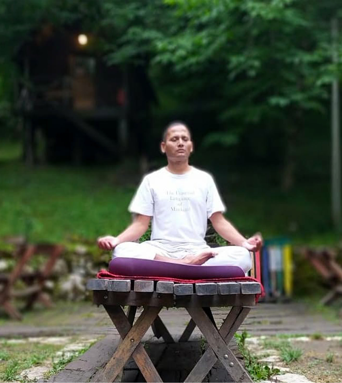6 dagars meditationsretreat med Dinesh
