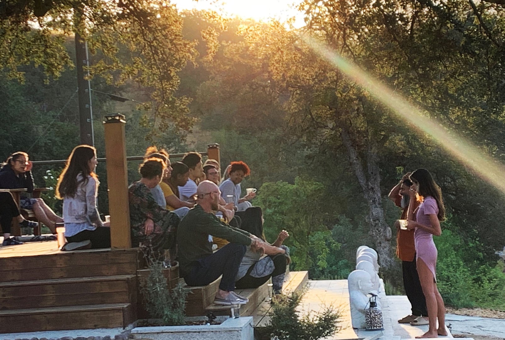 Vedanta andlig och holistisk retreat