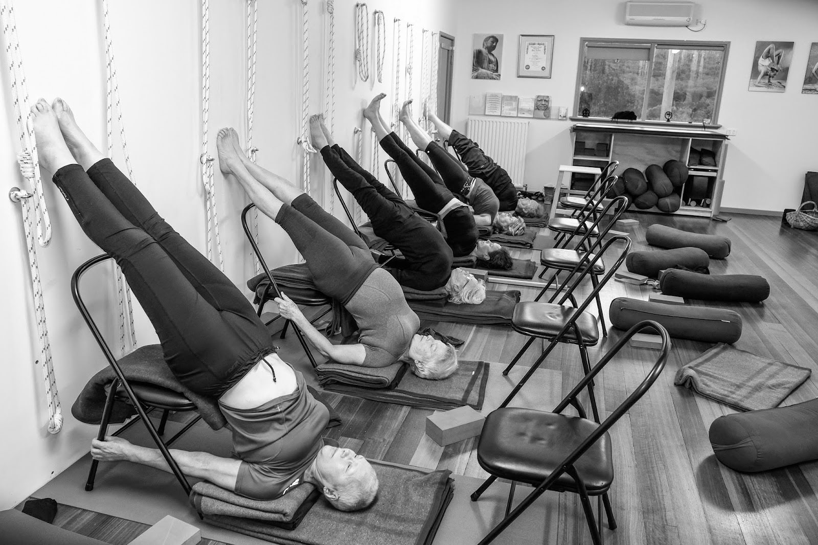 Iyengar-yogaretreat på Griffins Hill