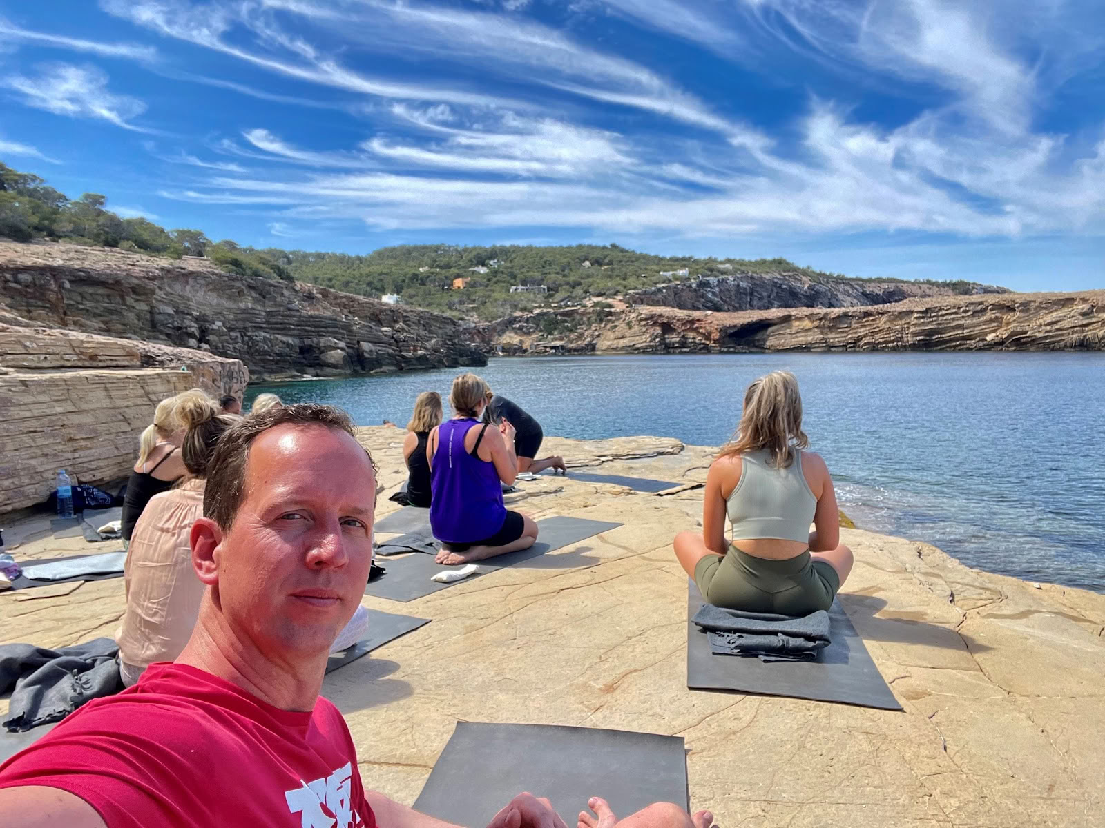En dags retreat på Ibiza