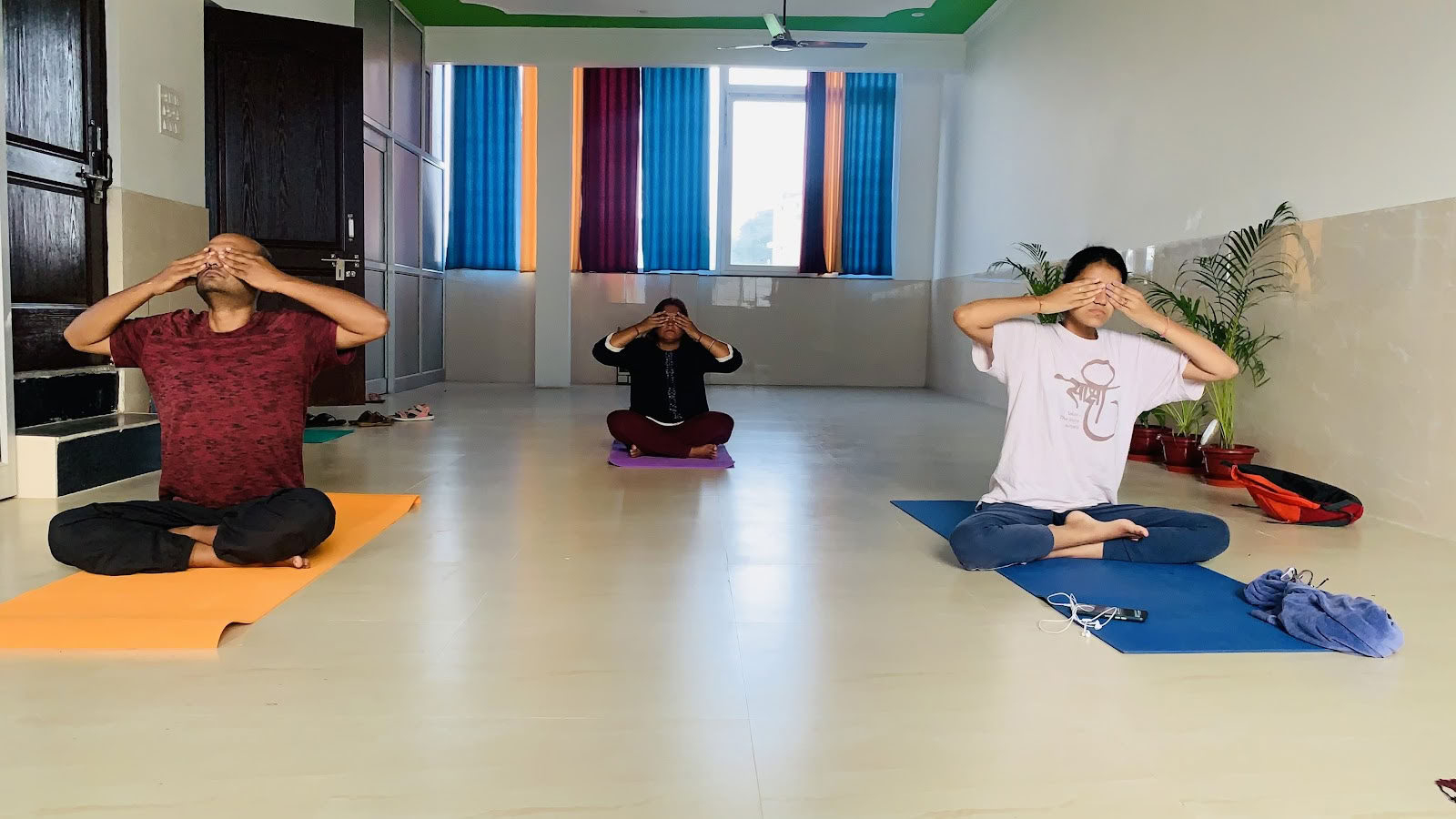 Templet för healing och yogastudio