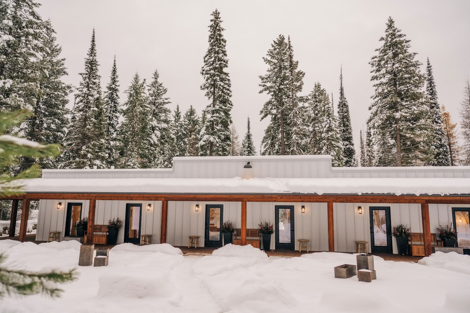 Boende och retreater vid bergssluttningen