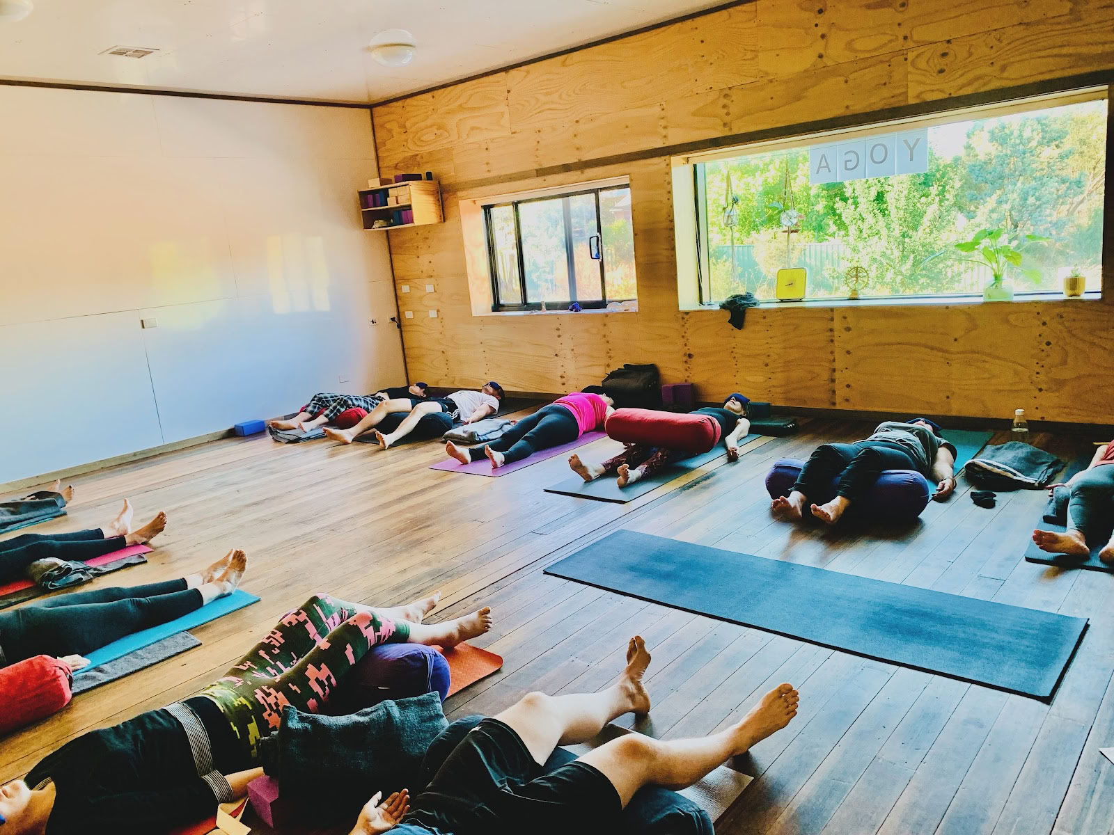 Vaknande yogastudio