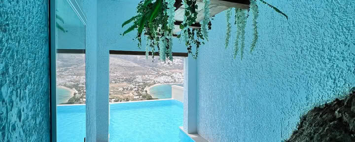 Deluxe med grottpool